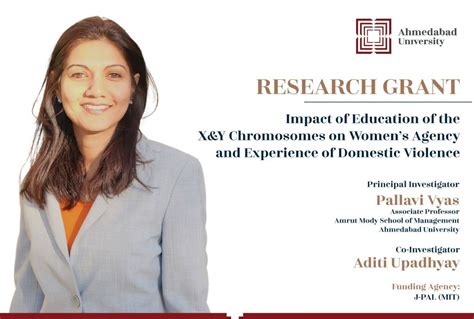 Professor Pallavi Vyas Receives Research Grant From J Pal Mit