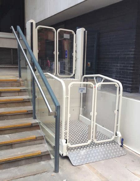 External Platform Lift For Wheelchair Use Invalifts