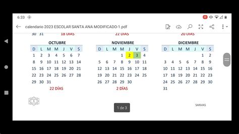 Calendario Escolar 2023 Con Días De Asueto Periodos Y Trimestres De