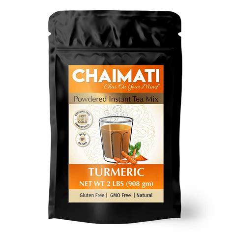 Chaimati Turmeric Chai Latte Powdered Instant Tea Premix