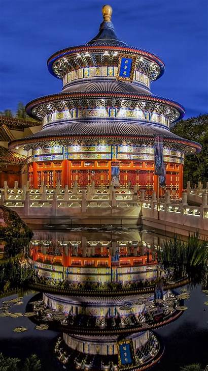 Disney China Resort Pavilion Walt Backiee Background