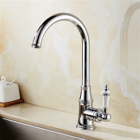 Due to this, it provides full coverage of sink. Kitchen Faucets Brass Polished Silver Bathroom Faucet ...
