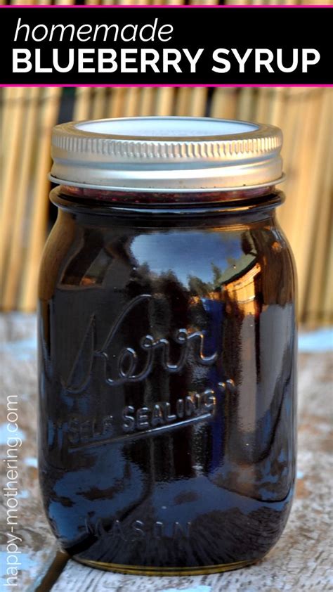 Have You Been Searching For The Perfect Blueberry Syrup Recipe You