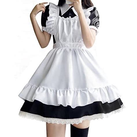 aurueda french maid dress cosplay anime halloween kostüm maid outfit niedlich ebay