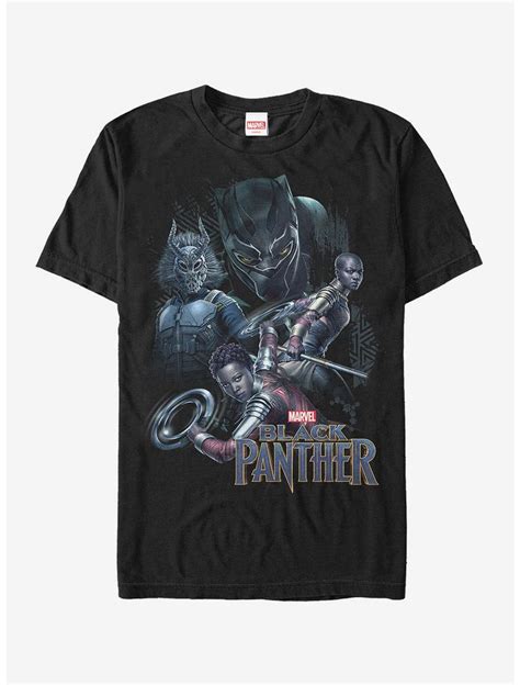 Marvel Black Panther 2018 Character View T Shirt Boxlunch Shop
