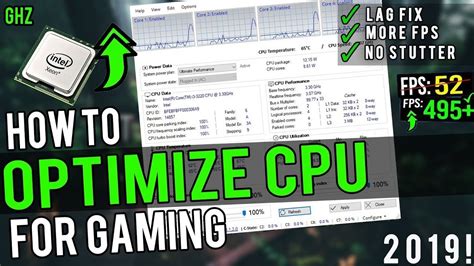 How To Optimize Your Cpu Performance For Gaming Youtube