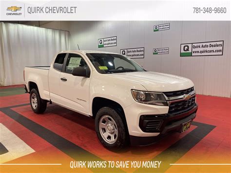 New 2021 Chevrolet Colorado 2wd Work Truck Extended Cab Pickup In