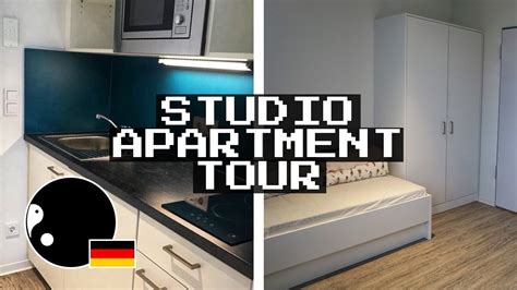 Inside A German Student Studio Apartment Youtube