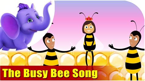 The Busy Bee Nature Song For Kids 4k Appu Series Youtube