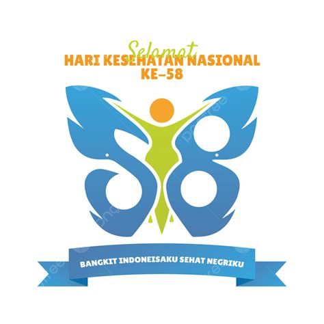 Logo Peringatan Hari Kesehatan Nasional Ke Tahun Hd PNG Hkn Kari Kesehatan Nasional