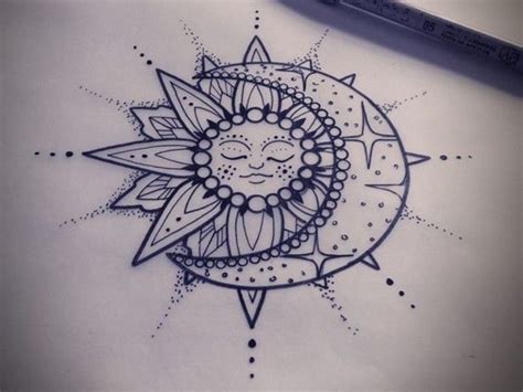 Maybe you would like to learn more about one of these? El Sol y la Luna: Tatuajes muy simbólicos - Mini Tatuajes