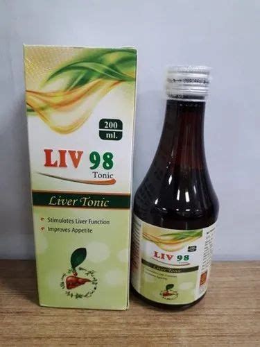 Ayurvedic Liver Tonic Packaging Size 200 Ml Packaging Type Bottle