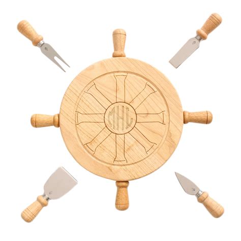 Personalized Mariner S Cheese Board