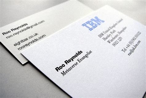 Ibm Business Card