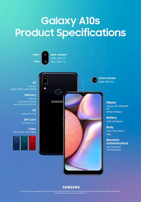 Samsung galaxy a10's release date is april 2020. Galaxy A10s is a mid-range aftershock to Galaxy Note 10 ...