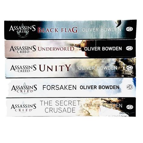 Assassins Creed Series 2 Collection 5 Books Set By Oliver Bowden By