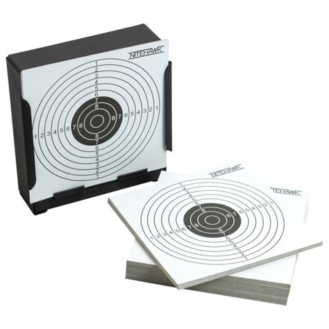 14cm Card Target Holder Pellet Trap 100 Targets For Air Rifleairsoft