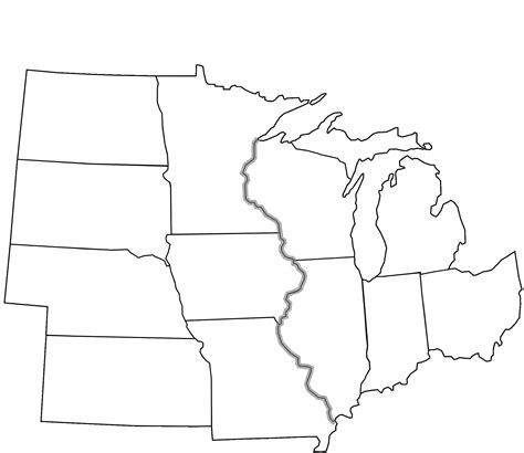 Blank Map Of United States For Labeling Unitedstatesz