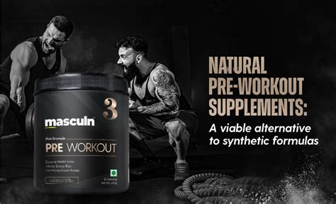Complete Guide On Natural Pre Workout Masculn