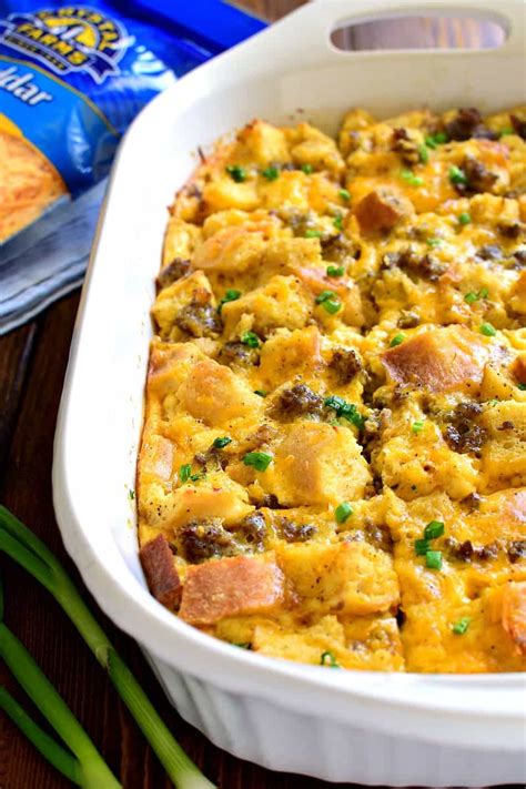 Easy Recipe Yummy Egg Sausage Bake Prudent Penny Pincher