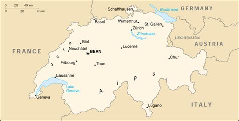 Cartina Svizzera Ginevra Tomveelers