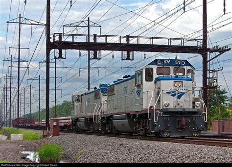 Amtk 576 Amtrak Emd Gp15d At Edison New Jersey By Robert Pisani