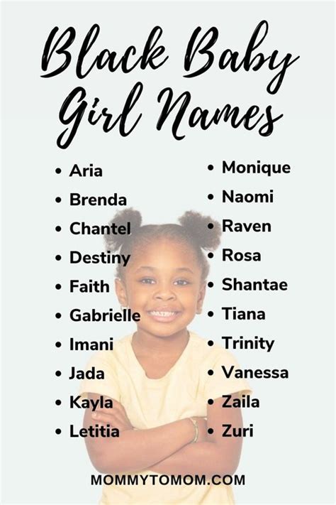 120 Top Black Girl Names Including Meanings