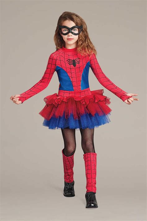 Spider Girl Tutu Costume For Kids Chasingfireflies Girl Spiderman