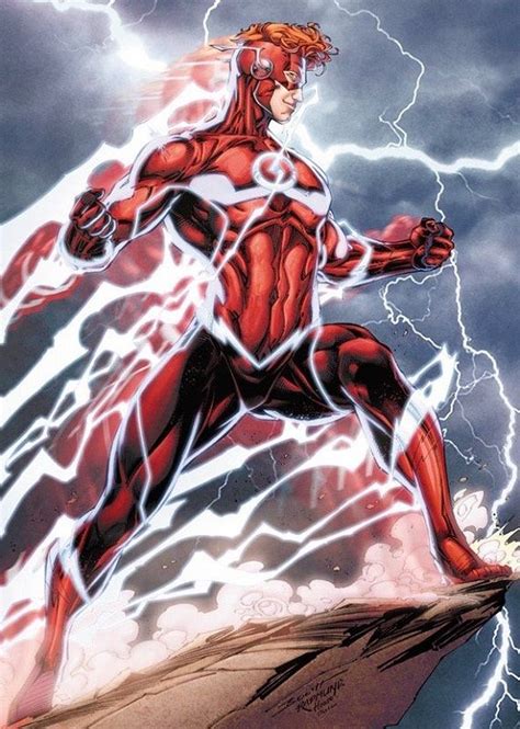 Flash Wally West Flash Comics Dc Rebirth Dc Comics Art