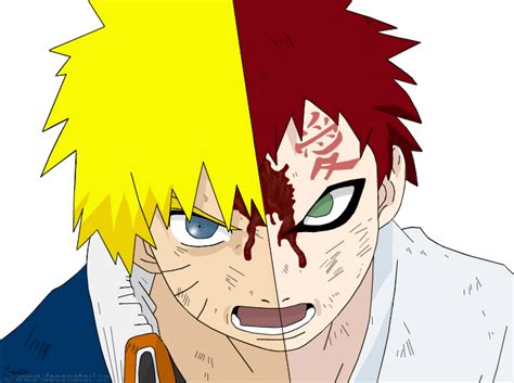Bloodlust after 20%, use personal cooldowns to stay alive. Naruto vs Gaara :) by Eliot-kun on DeviantArt
