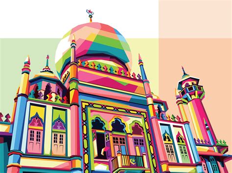Tetapi karikatur dengan gambar berwarna juga tersedia. 33+ Ide Gambar Sketsa Ilustrasi Masjid Terbaru | Dewalucu212