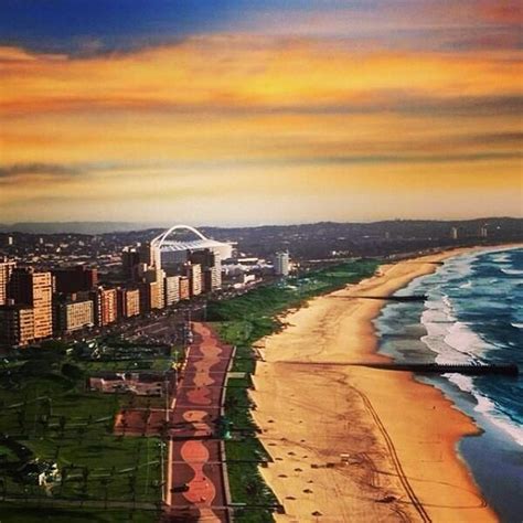 Durban In All Its Glory The Golden Mile And The Moses Mabhida Stadium