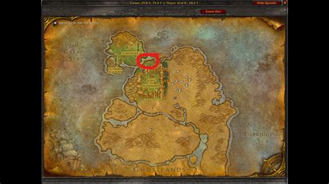 What Is This Spot Above Ruins Of Silvermoon I Didnt Start Playing