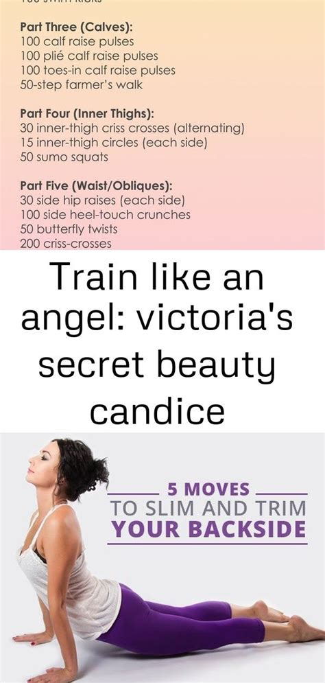 Train Like An Angel Victorias Secret Beauty Candice Swanepoel Shares