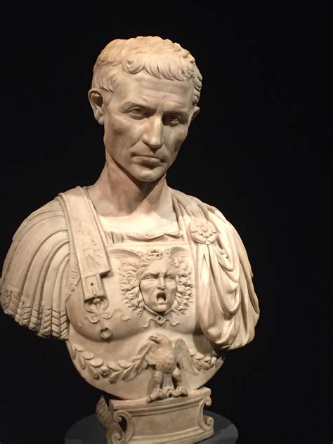 Bust of Julius Caesar by Michelangelo. During my visit in January to ...