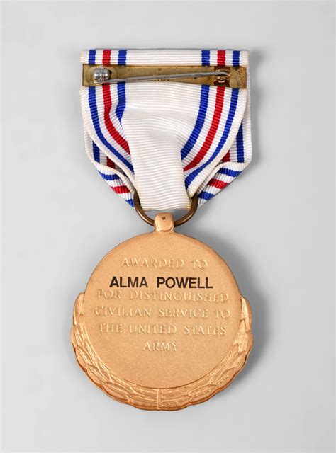 Lot Us Army Distinguished Civilian Service Medal Award To Alma