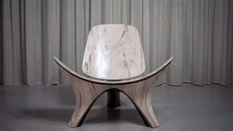Zaha Hadid Architects Recreates Hans J Wegners Ch07 Shell Chair In Marble