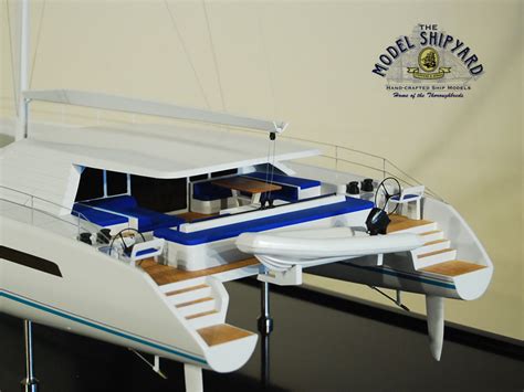 82 High Performance Catamaran Model Ship Exclusive For The