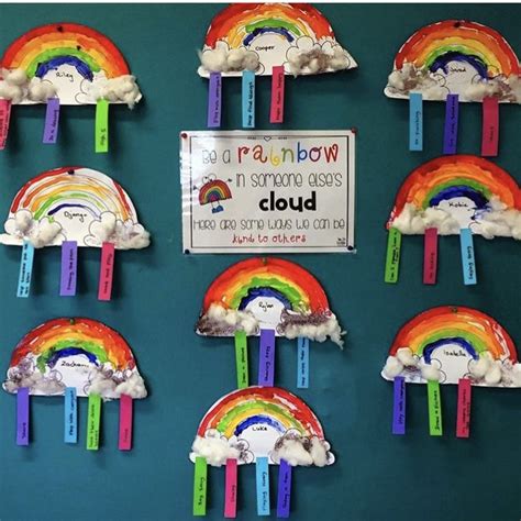 Be The Rainbow In Someone Elses Cloud Early Childhood Curriculums