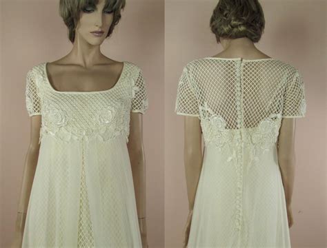 Check spelling or type a new query. 70's Vintage Wedding Dress - Elegant Ivory Wedding Dress ...