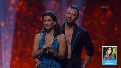 Nancy Kerrigan Elimination From Dancing With The Stars Live Youtube