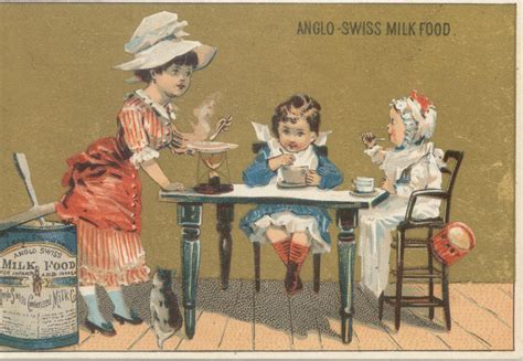 Anglo Swiss Milk Food Ad Card Ca 189723695015189o Nestlé