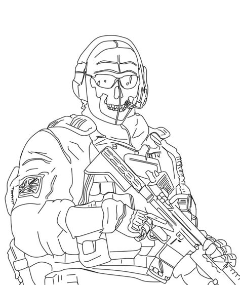 Call Of Duty Advanced Warfare Free Colouring Pages