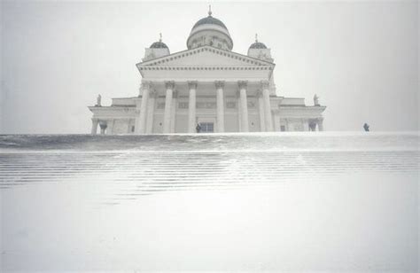 Heavy Snowfall Hits Sweden Finland Icy Temperatures Ahead