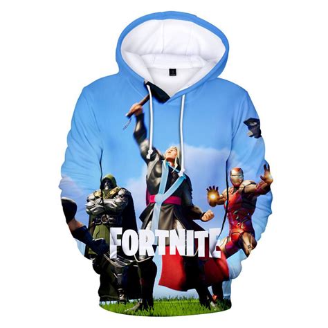 Fortnite Season 10 Hoodie 3d Drawstring Sweatshirt Pullover Cosplay Ju Abox Nz