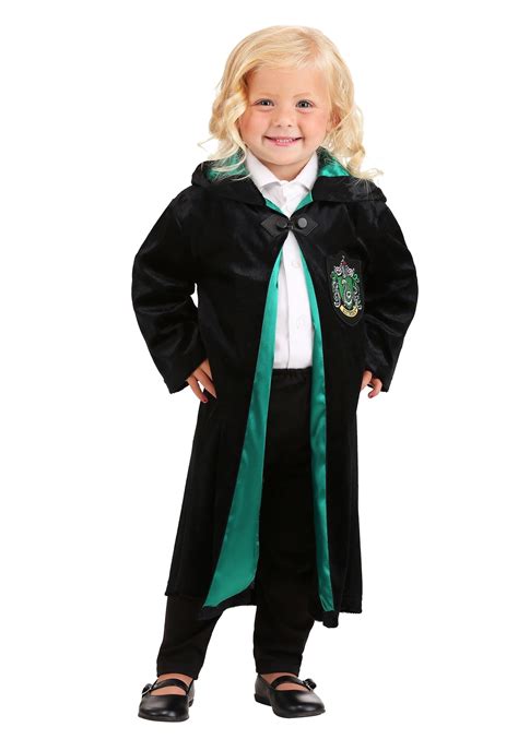 Harry Potter Kids Deluxe Slytherin Robe Costume