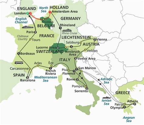 Map Of France Switzerland And Italy