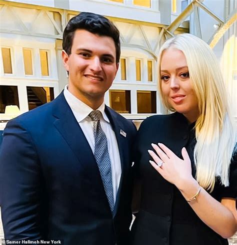 Tiffany Trump Shows Off Her 13 Carat Engagement Ring From Her Fiancé