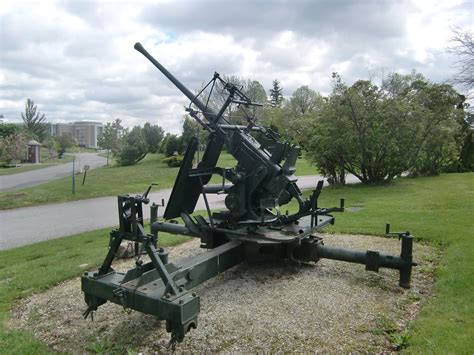 Bofors 40 Mm Anti Aircraft Gun Used By Canadians In Ww Ii Flickr