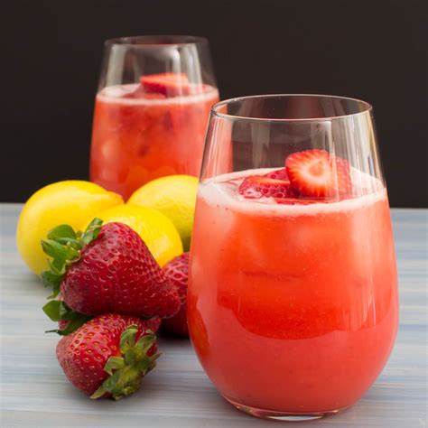Strawberry Lemonade Recipe Pick Fresh Foods